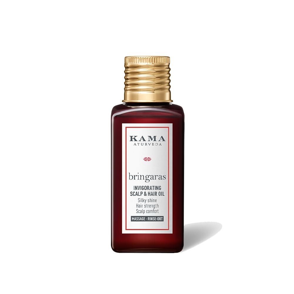 BRINGARAS BALANCING SCALP & HAIR OIL 50 ML | Stimulates Hair Growth | Rebalances Scalp Health-image-42