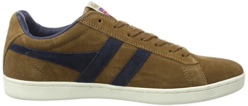 Image of Gola Equipe Suede - Sneakers for Men - Contrasting Wingflash - Heel Return - Durable Cupsole - Low Silhouette