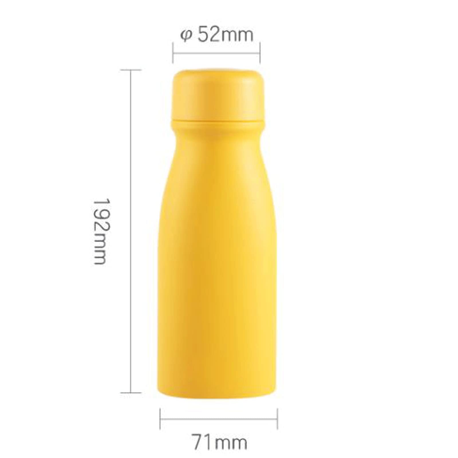 Thermoskanne, Kaffee-Reisebecher, Isolierbecher, Wasserbecher, Edelstahlbecher, tragbar, einfache Wasserflasche, Einweihungsparty