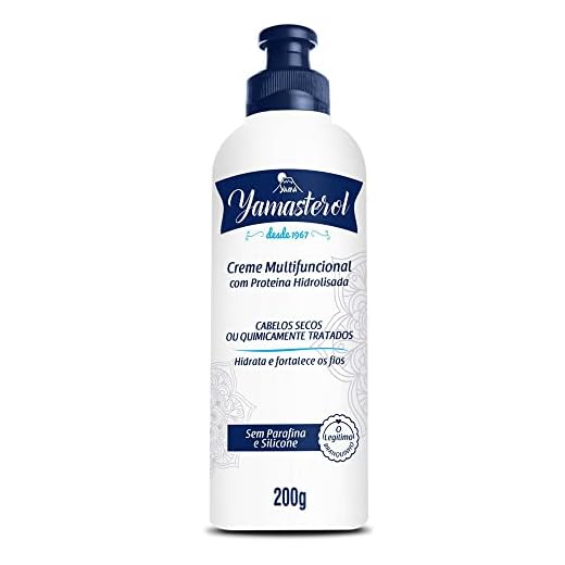 YAMA Creme Multifuncional Yamasterol Proteína Hidrolisada, Branco