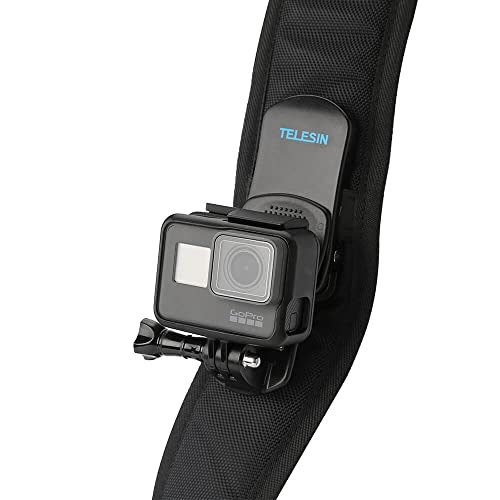 Suporte Clip Compatível com GoPro e Câmeras Similares - Telesin