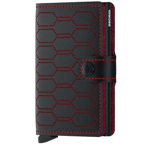 Miniwallet Secrid Negro-Rojo para solucionar la falta de espacio en tus bolsillos