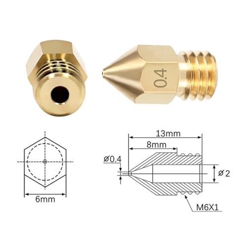 10 PCS Extrusora MK8 Kit de agulha de limpeza de bico compatível com CR10 Ender 3 V2 Anycubic Kobra