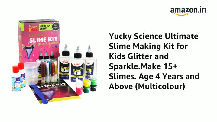 yucky science ultimate slime kit