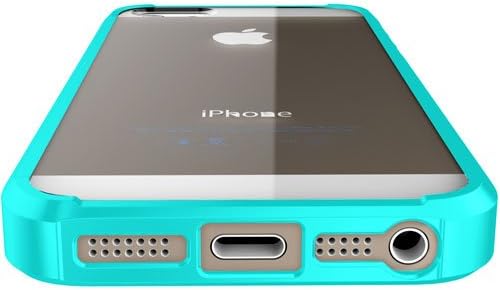 Caseology Crystalline for iPhone SE / 5S / 5 Case - [Transparent/Minimal] - Mint Green