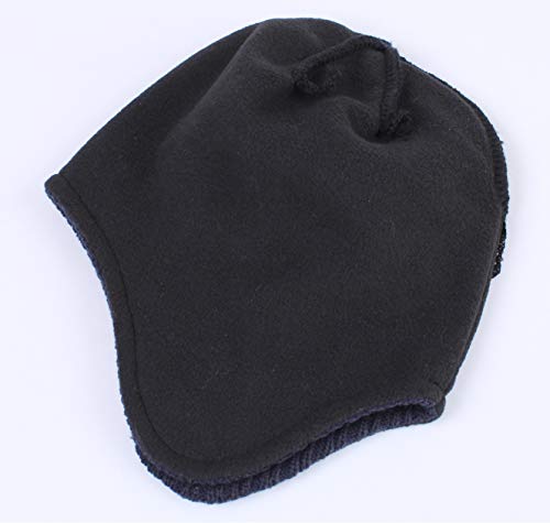 Image of Connectyle Mens Warm Winter Hats Fleece Lined Earflap Hat Daily Beanie Watch Cap