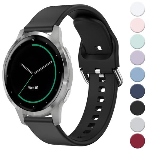 Image of Tobfit 18mm Silicone Watch Strap Compatible for Titan, Timex, Casio, Sonata,HMT etc,Quick Release Sport Loop Colorful Strap