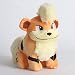 xunlei Peluche Poupée 1pcs 25cm Plush Toys Doll Growlithe Plush Toy Soft Stuffed Animals Toys for Children Kids Xmas Gifts