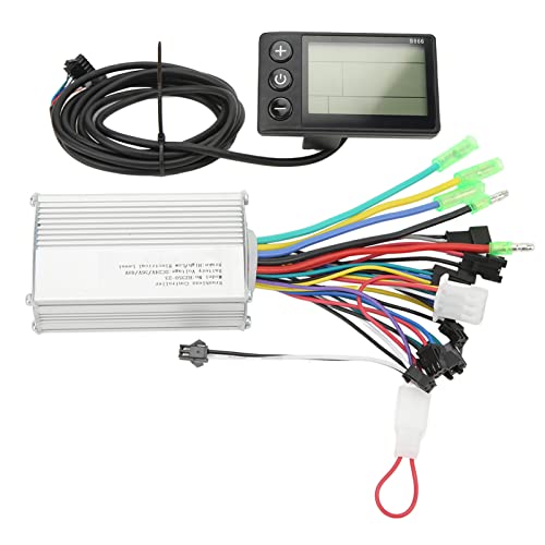 Contrôleur de vélo électrique 24V 36V 48V 350W avec kit d'affichage étanche en aluminium