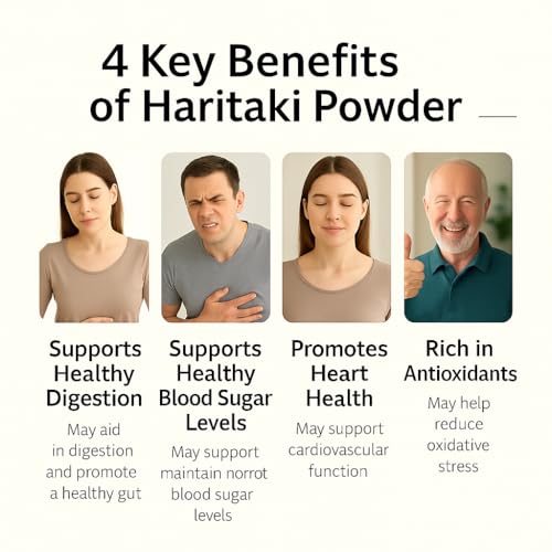 Image of Haritaki Powder 400g | Harad (Terminalia Chebula) Powder | Supports Digestion & Natural Detox | Ayurvedic Herbal Powder | No Added Preservatives