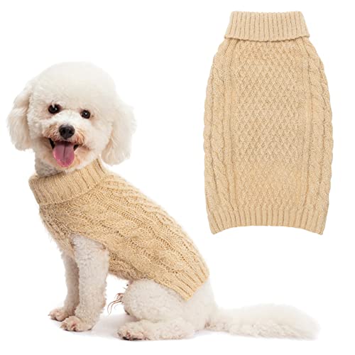 Knit Dog Sweaters for Fall