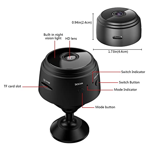 Camera voor vogelhuisje, vogelvoedercamera met 64G TF-kaart, vogelkijkcamera met 360 graden draaibare basis, 1080p nachtversie camera WiFi externe verbinding met mobiele telefoon - Afbeelding 4