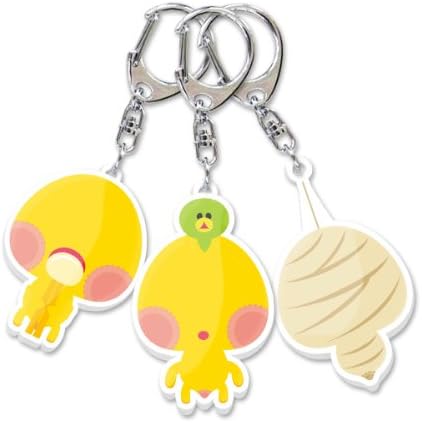 Amazon Gree 踊り子クリノッペ アクリルキーホルダー 3個セット クリノッペ オンプクシー クリノッペ 水飴 ミイラ アニメ 萌えグッズ 通販