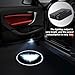 FUNGORGT 2 PCS Car Door Lights - Logo Projector Universal Wireless Car Door Led Projector Lights Carbon Fibre Upgraded Welcome Shadow Light for All Brands Car/Motorcycle Shadow Laser Projector