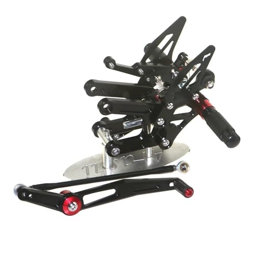 Commandes Reculées R6 2006-2016 Moto CNC Repose-Pieds Réglables kit complet - 4