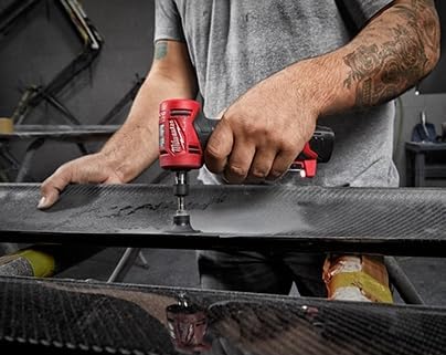 Milwaukee M12 FUEL 12V Lithium-Ion Brushless Cordless 1/4 in. Right Angle Die Grinder (Tool-Only) - Image 7