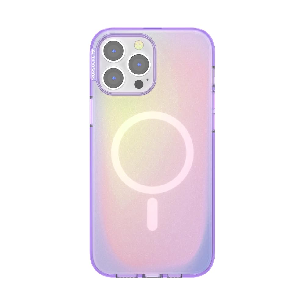 PopSockets iPhone 13 Pro Max Phone Case w/MagSafe- Aura