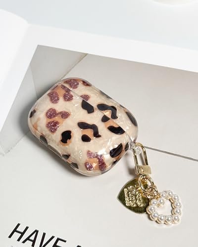 Coque de protection AirPods Pro 2 anti-rayures léopard