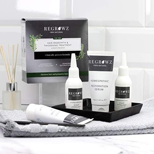 Regrowz Natural Hair Growth And Hair Loss Treatment For Men Enriched