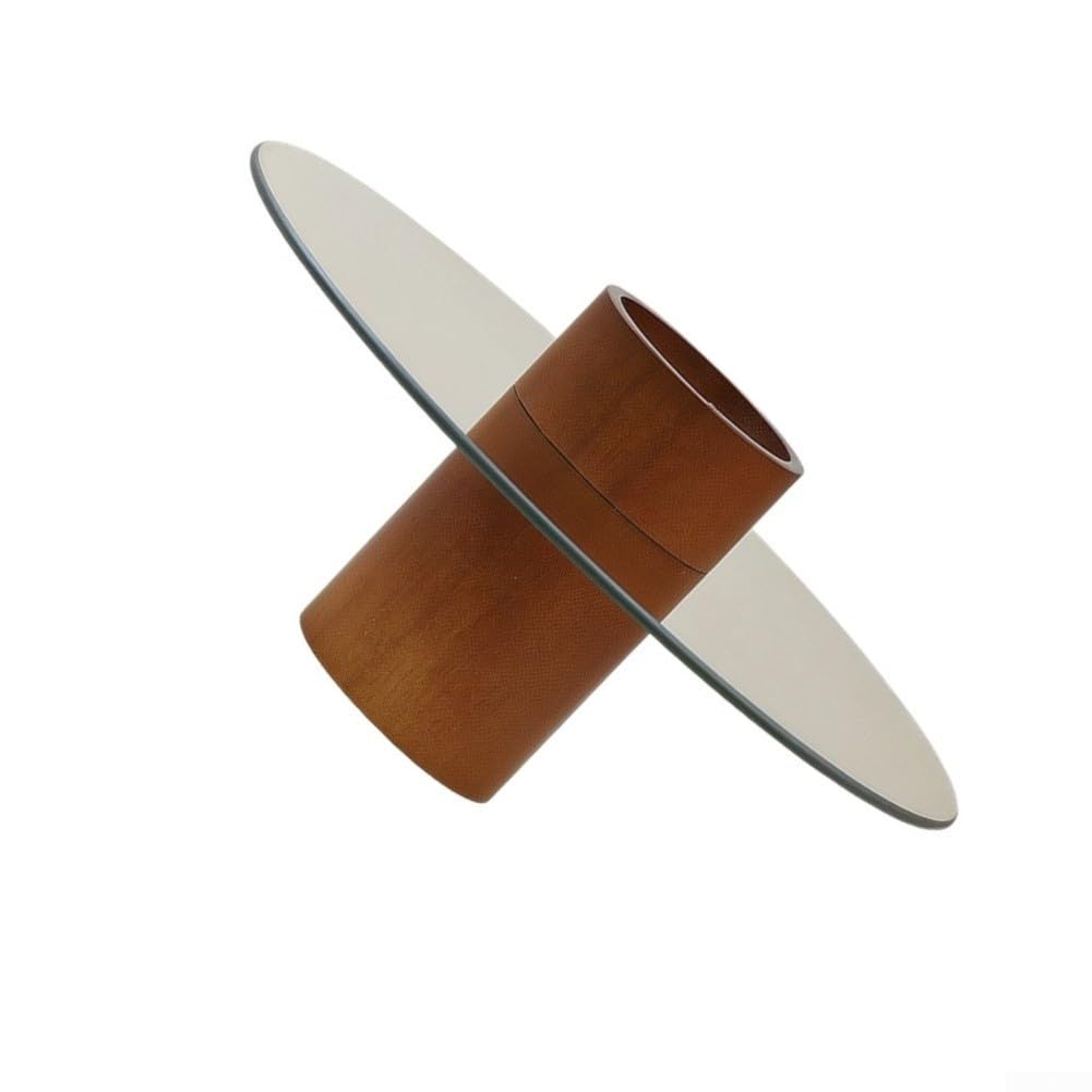 Support à Gâteau Verre 29cm Base Acacia