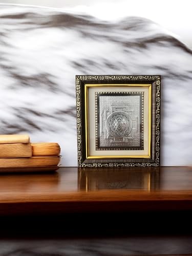 CharmInSilver 999 Pure Silver Laxmi Yandra | Sri Yantra | Shree Y...