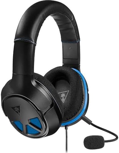 Turtle Beach - Recon 150 Wired Gaming Headset for PS4 Pro, PS4, Xbox One, PC, Mac, and Mobile/Tablet Devices - Black/Blue image 2