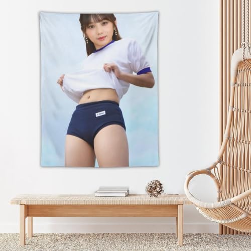 与田祐希(28) 女優タペストリー 縦型 大判 ファンタジー風景 壁掛け アートポスター リビング 寝室 インテリア 装飾 [並行輸入品] [5]