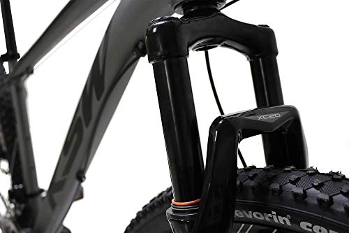 Bicicleta Aro 29 Ksw Aluminio Cambios Shimano 21 Marchas (Grafite/Preto, 21)