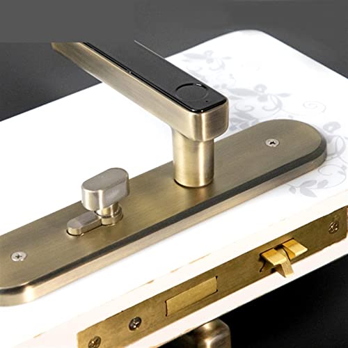 Cerradura de puerta electrónica ZS40, hardware de construcción de alta gama 8