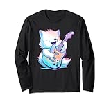 Photo Gallery carino arctic fox con chitarra maglia a manica Photo Gallery carino arctic fox con chitarra maglia a manica