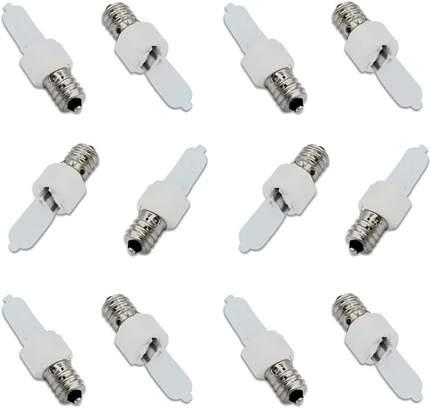 120V 40W Bulb Frosted Krypton Replacement Bulb for Kichler 5907FST Accessory Bulb by Technical Precision - T3 Candelabra E 12 Base - 3000 Hours - 560 Lumens - 12 Pack