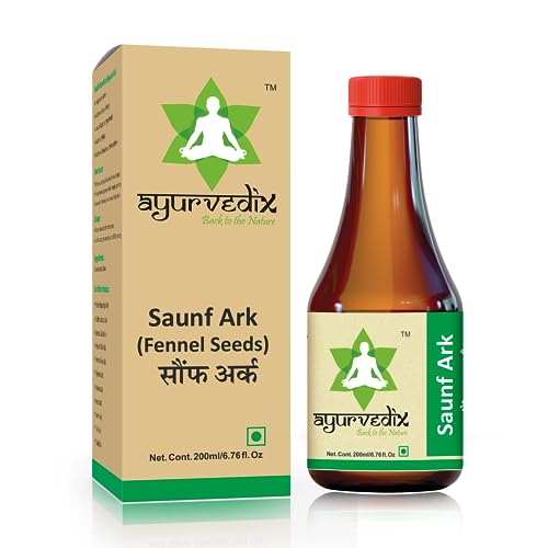 Image of Saunf Ark 200 ml | Fennel Seed (Saunf) Hydrosol | Supports Digestion, Fresh Breath & Daily Wellness | Natural Antioxidant Herbal Tonic | Ayurvedic Liquid | FSSAI Certified