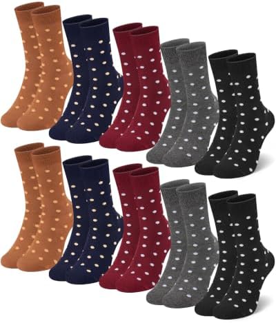 10/20 Paar Socken Damen dünne Baumwoll Bunte Damensocken Sportsocken | Weich, atmungsaktiv, langlebig – elastischer Bund, verstärkte Spitze & Ferse. Ideal für Sneaker, Boots & Allt