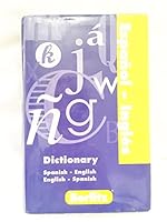Dictionary ...Spanish to English/English to Spanish B00DRMTJYQ Book Cover