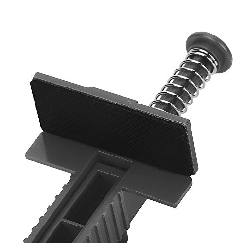 Gavigain 2PCS Brick Liner herramienta de nivelación y medición para mampostería de plástico de ingeniería color negro miniatura 4
