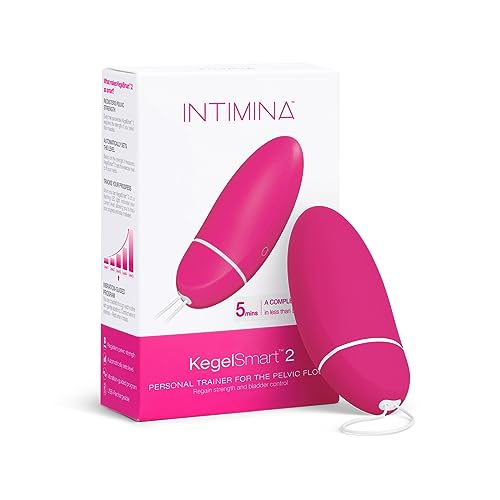 INTIMINA KegelSmart 2 – Pelvic Floor Exerciser for Women, Kegel Balls for Women Tigthening Strengthening Device, Kegel Device for Guided Training