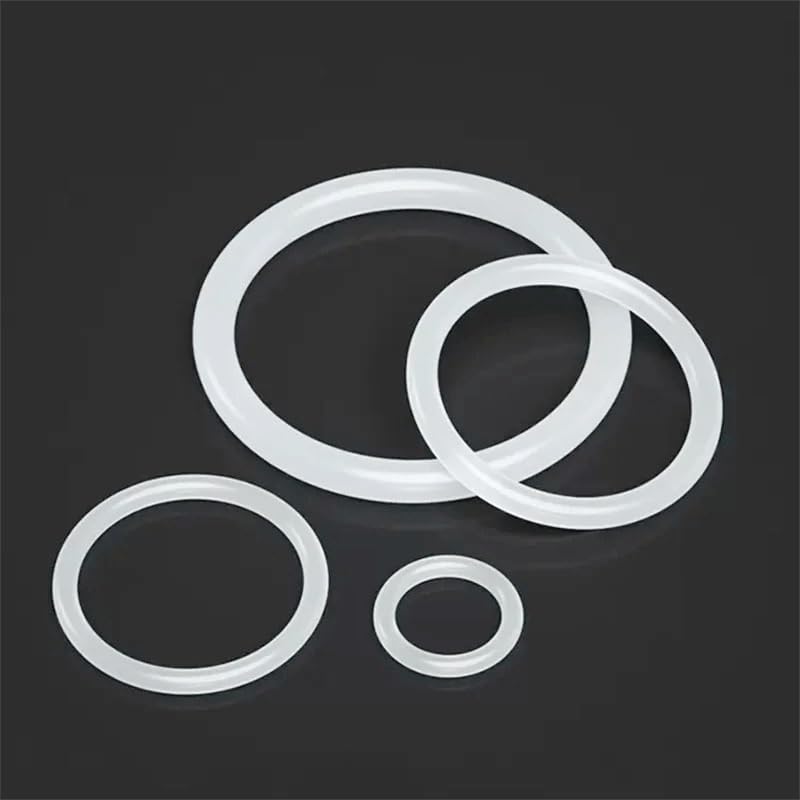 5 mm biały silikonowy pierścień uszczelniający, 5 szt(OD 100mm)