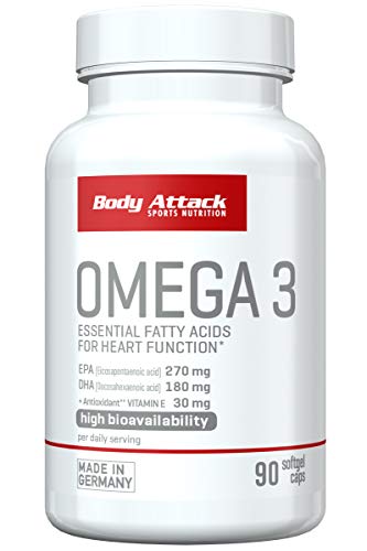Body Attack Sports Nutrition Omega-3 Kapseln (1)
