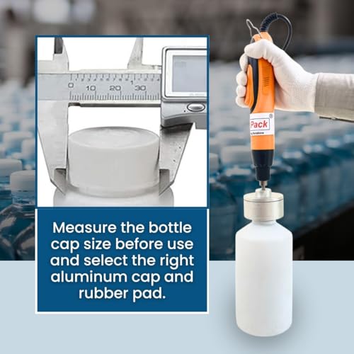 Image of SMART PACK Manual Capping Machine for Packaging of Bottle Cap Capping | Plastic Cap Sealing Machine | Manual Cap Locking Machine | Manual Bottle Capper | Cap Closer Machine | Pack of 1