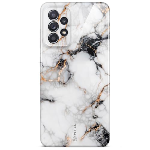 Coque Samsung Galaxy A52 / A52s 5G ONEFLOW Bliss en marbre blanc doré