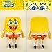 Franco Collectibles Spongebob Squarepants Kidult Bedding Super Soft Plush Cuddle Pillow Buddy, One Size, (Official Licensed Product)