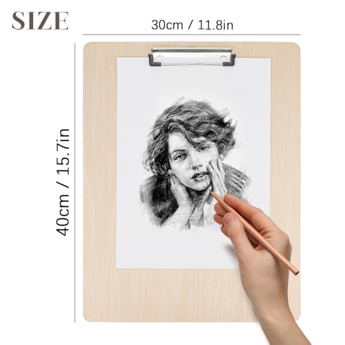 Planche en bois 30x40 cm pour stabiliser vos dessins