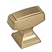 Amerock | Cabinet Knob | Golden Champagne | 1-1/4 inch (32 mm) Length | Mulholland | 1 Pack | Drawer Knob | Cabinet Hardware