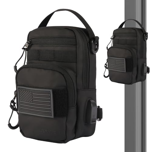 LEPHYON Magnetic Gym Bag, Small Gym Bag for Men & Women, Crossbody Sling Bags with Strong Magnets, USB Charging Port, Multi-Carry Design, Perfect for Travel Workout Sports, Best Gift for Fitness Lover - Main Image