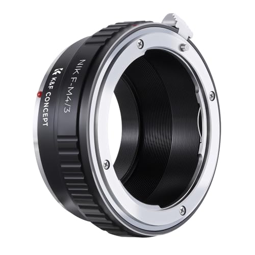 K&F CONCEPT AI to M4/3 Lens Mount Adapter, Compatible with Nikon Nikkor AI F AI-S Mount Lens and Compatible with Micro 4/3 MFT Mount Cameras