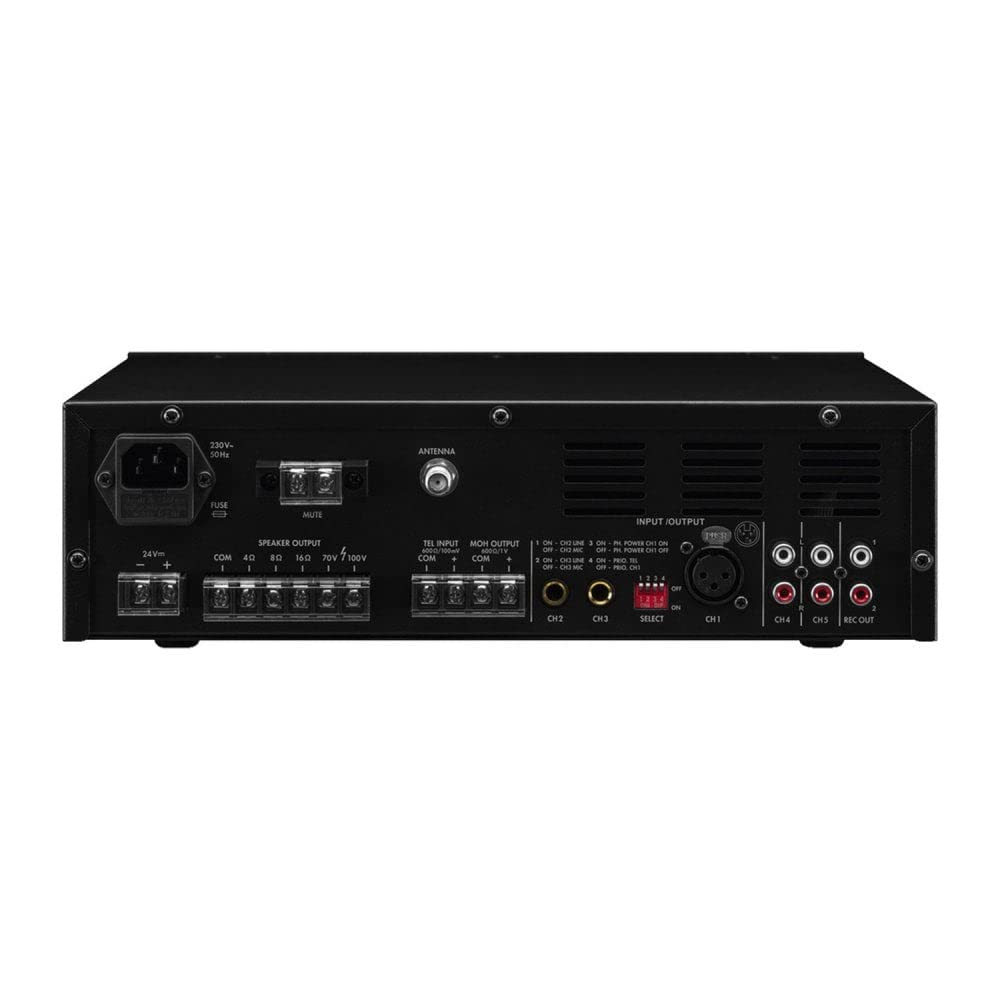 MONACOR Amplificateur PA-806DAP ELA 60 W 1 Canal 1 Zone