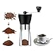 Zubita Mini Macina caffè, Macinacaffe Portatile, Macina Caffe Finezza Regolabile Inossidabile Macina caffè Manuale Burr Dimensioni Compatte Perfette per la Casa, Viaggi, Campeggio, Uffici