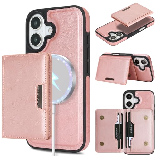 ALANTOP iPhone 17 pP[X MagSafeΉ 2in1  z^ RFIDubLO }OlbgJ[hz_[ X^h@\ ϏՌ jp X}z p P[X