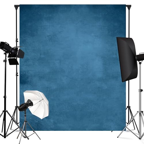Fondo Vintage Azul 5x7ft para Fotografía