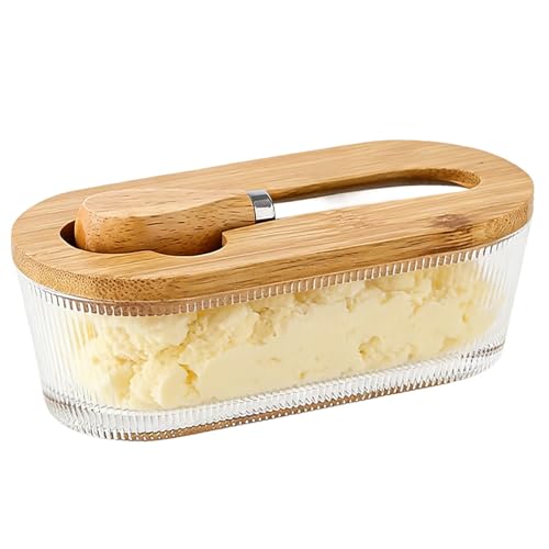 Flota de Vidrio,Caja De Almacenamiento De Vidrio Cierre Cuadrado De Vidrio Sellado De 300 ml - Frascos de Almacenamiento para | Adecuado Para El Hogar, Nevera, Oficinas, Apartamentos, Casas De